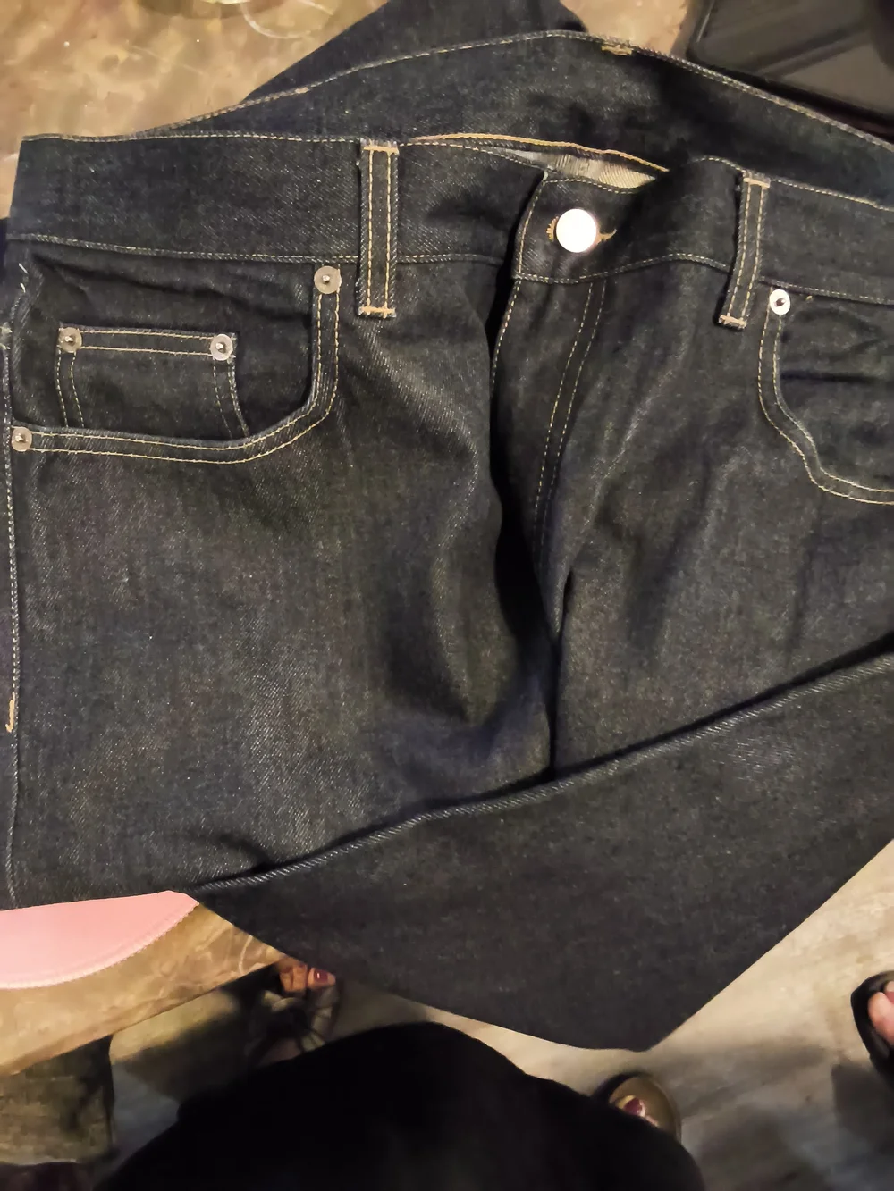 Gucci Men’s Dark Blue Denim Jeans